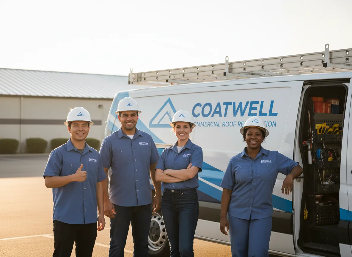 Commercial roof coating company in Mercer, TN